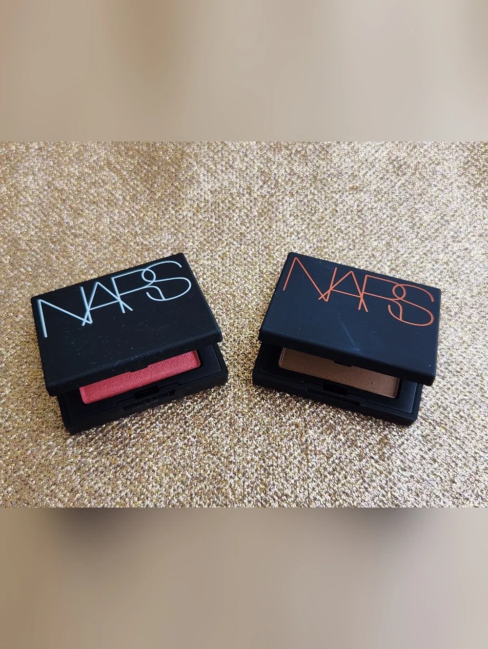 NARS Mini Travel Duo: Orgasm X Blush & Laguna Bronzer-2.5g each- New Without Box